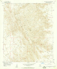 White Tank Mts. SE Arizona Historical topographic map, 1:24000 scale, 7.5 X 7.5 Minute, Year 1957
