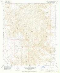 White Tank Mts. SE Arizona Historical topographic map, 1:24000 scale, 7.5 X 7.5 Minute, Year 1957