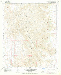 White Tank Mts. SE Arizona Historical topographic map, 1:24000 scale, 7.5 X 7.5 Minute, Year 1957