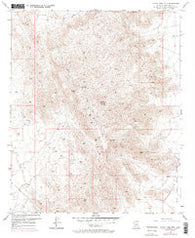 White Tank Mts Arizona Historical topographic map, 1:24000 scale, 7.5 X 7.5 Minute, Year 1957