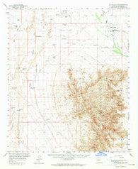 White Tank Mts. Arizona Historical topographic map, 1:62500 scale, 15 X 15 Minute, Year 1957