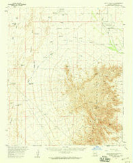 White Tank Mts. Arizona Historical topographic map, 1:62500 scale, 15 X 15 Minute, Year 1957