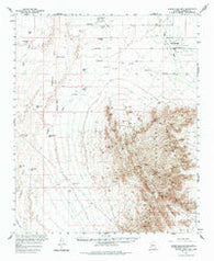 White Tank Mts. Arizona Historical topographic map, 1:62500 scale, 15 X 15 Minute, Year 1957