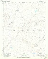 White Water Tank Arizona Historical topographic map, 1:24000 scale, 7.5 X 7.5 Minute, Year 1969