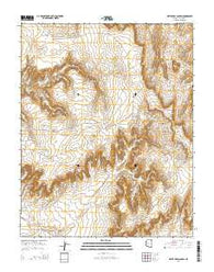 White Area Canyon Arizona Current topographic map, 1:24000 scale, 7.5 X 7.5 Minute, Year 2014