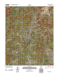 White Clay Arizona Historical topographic map, 1:24000 scale, 7.5 X 7.5 Minute, Year 2011
