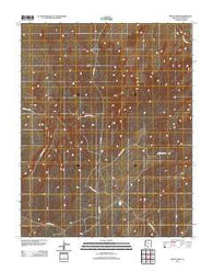 White Dome Arizona Historical topographic map, 1:24000 scale, 7.5 X 7.5 Minute, Year 2011