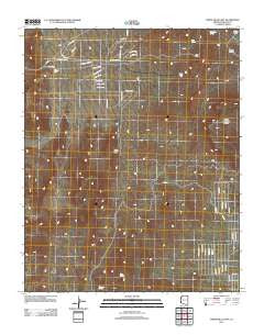 White Hills East Arizona Historical topographic map, 1:24000 scale, 7.5 X 7.5 Minute, Year 2011