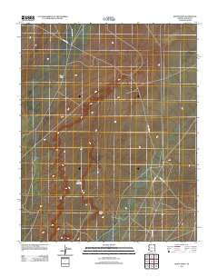 White Point Arizona Historical topographic map, 1:24000 scale, 7.5 X 7.5 Minute, Year 2011