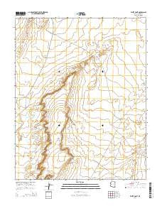 White Point Arizona Current topographic map, 1:24000 scale, 7.5 X 7.5 Minute, Year 2014
