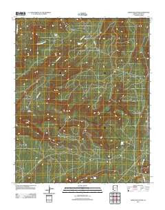 White Rock Wash Arizona Historical topographic map, 1:24000 scale, 7.5 X 7.5 Minute, Year 2011