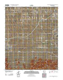 White Tank Mountains NE Arizona Historical topographic map, 1:24000 scale, 7.5 X 7.5 Minute, Year 2011