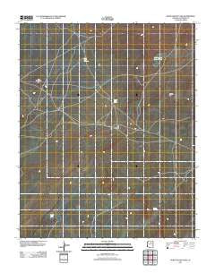 White Water Tank Arizona Historical topographic map, 1:24000 scale, 7.5 X 7.5 Minute, Year 2011