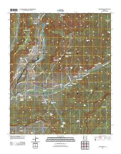 Whiteriver Arizona Historical topographic map, 1:24000 scale, 7.5 X 7.5 Minute, Year 2011