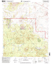 Whiting Knoll Arizona Historical topographic map, 1:24000 scale, 7.5 X 7.5 Minute, Year 1997