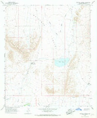 Whitlock Cienega Arizona Historical topographic map, 1:24000 scale, 7.5 X 7.5 Minute, Year 1966