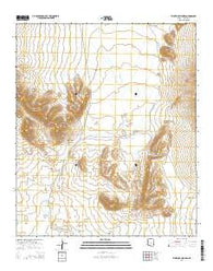 Whitlock Cienega Arizona Current topographic map, 1:24000 scale, 7.5 X 7.5 Minute, Year 2014