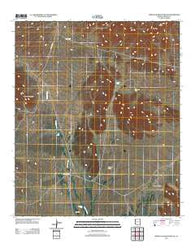 Whitlock Mountains NE Arizona Historical topographic map, 1:24000 scale, 7.5 X 7.5 Minute, Year 2011