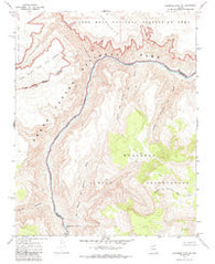 Whitmore Point SE Arizona Historical topographic map, 1:24000 scale, 7.5 X 7.5 Minute, Year 1967