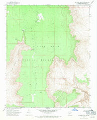 Whitmore Point SW Arizona Historical topographic map, 1:24000 scale, 7.5 X 7.5 Minute, Year 1967