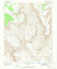 Whitmore Point Arizona Historical topographic map, 1:24000 scale, 7.5 X 7.5 Minute, Year 1967