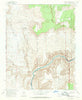 Whitmore Rapids Arizona Historical topographic map, 1:24000 scale, 7.5 X 7.5 Minute, Year 1967