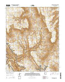 Whitmore Point Arizona Current topographic map, 1:24000 scale, 7.5 X 7.5 Minute, Year 2014