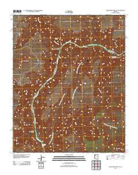 Whitmore Point SE Arizona Historical topographic map, 1:24000 scale, 7.5 X 7.5 Minute, Year 2011