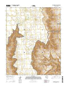 Whitmore Point SW Arizona Current topographic map, 1:24000 scale, 7.5 X 7.5 Minute, Year 2014