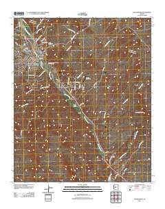 Wickenburg Arizona Historical topographic map, 1:24000 scale, 7.5 X 7.5 Minute, Year 2011