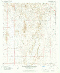 Wickenburg SW Arizona Historical topographic map, 1:24000 scale, 7.5 X 7.5 Minute, Year 1965