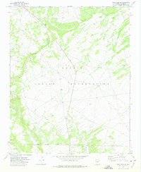 Wide Ruins SW Arizona Historical topographic map, 1:24000 scale, 7.5 X 7.5 Minute, Year 1971