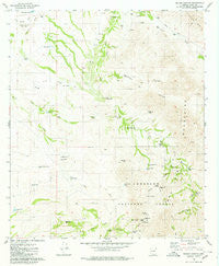 Wilbur Canyon Arizona Historical topographic map, 1:24000 scale, 7.5 X 7.5 Minute, Year 1980