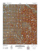 Wilbur Canyon Arizona Historical topographic map, 1:24000 scale, 7.5 X 7.5 Minute, Year 2012