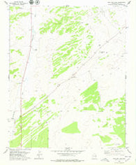 Wild Cow Lake Arizona Historical topographic map, 1:24000 scale, 7.5 X 7.5 Minute, Year 1978