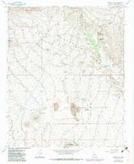 Wildcat Hill Arizona Historical topographic map, 1:24000 scale, 7.5 X 7.5 Minute, Year 1965