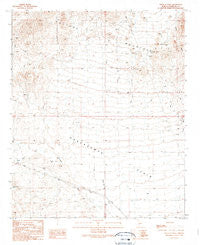 Wildcat Well Arizona Historical topographic map, 1:24000 scale, 7.5 X 7.5 Minute, Year 1990