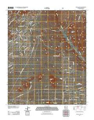 Wildcat Hill Arizona Historical topographic map, 1:24000 scale, 7.5 X 7.5 Minute, Year 2011