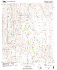 Wildhorse Mountain Arizona Historical topographic map, 1:24000 scale, 7.5 X 7.5 Minute, Year 1996