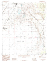 Willcox South Arizona Historical topographic map, 1:24000 scale, 7.5 X 7.5 Minute, Year 1985