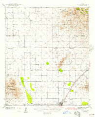 Willcox Arizona Historical topographic map, 1:62500 scale, 15 X 15 Minute, Year 1943