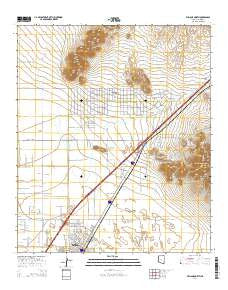 Willcox North Arizona Current topographic map, 1:24000 scale, 7.5 X 7.5 Minute, Year 2014