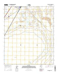 Willcox South Arizona Current topographic map, 1:24000 scale, 7.5 X 7.5 Minute, Year 2014