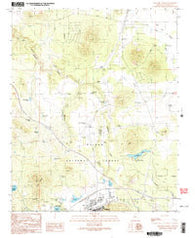 Williams North Arizona Historical topographic map, 1:24000 scale, 7.5 X 7.5 Minute, Year 1989