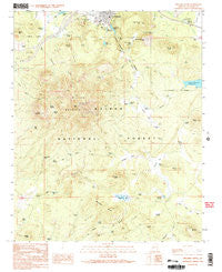 Williams South Arizona Historical topographic map, 1:24000 scale, 7.5 X 7.5 Minute, Year 1989