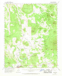 Williams Arizona Historical topographic map, 1:62500 scale, 15 X 15 Minute, Year 1960