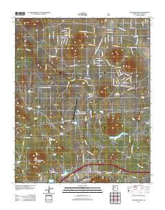 Williams North Arizona Historical topographic map, 1:24000 scale, 7.5 X 7.5 Minute, Year 2012