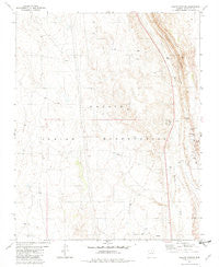 Willow Springs Arizona Historical topographic map, 1:24000 scale, 7.5 X 7.5 Minute, Year 1981