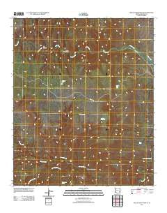 Willow Mountain SE Arizona Historical topographic map, 1:24000 scale, 7.5 X 7.5 Minute, Year 2011