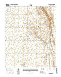 Willow Springs Arizona Current topographic map, 1:24000 scale, 7.5 X 7.5 Minute, Year 2014